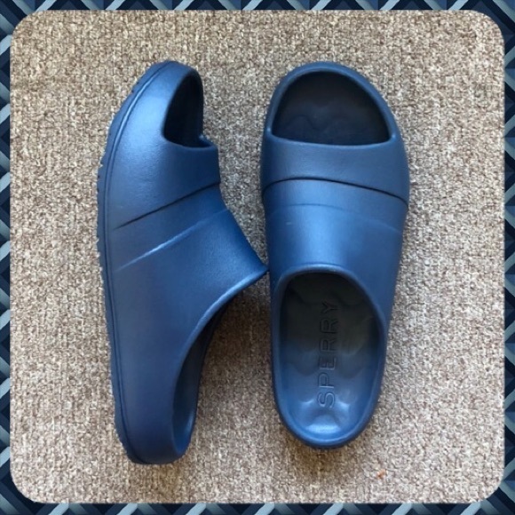 Men float slides